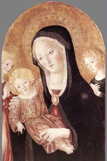 Francesco di Giorgio Martini Madonna and Child with Two Angels France oil painting art